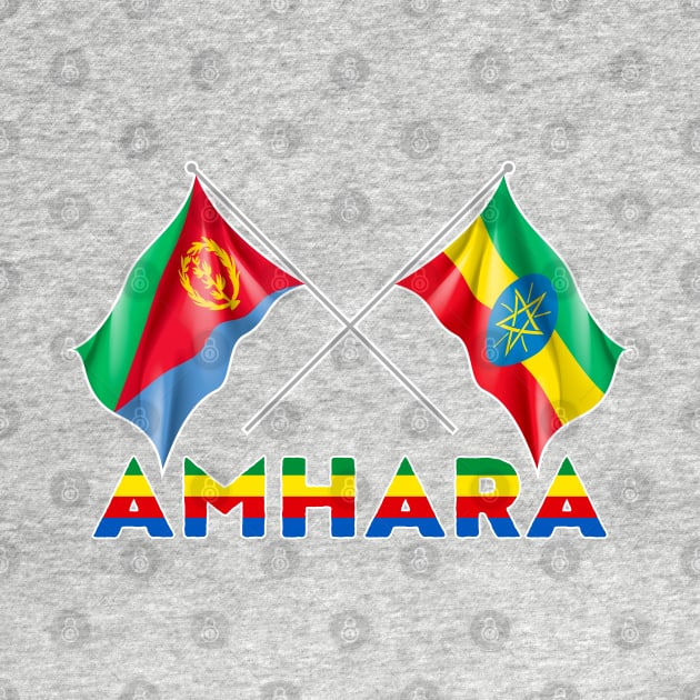 Amhara Ethiopia Eritrea Abyssinia Africa graphic print by Vector Deluxe